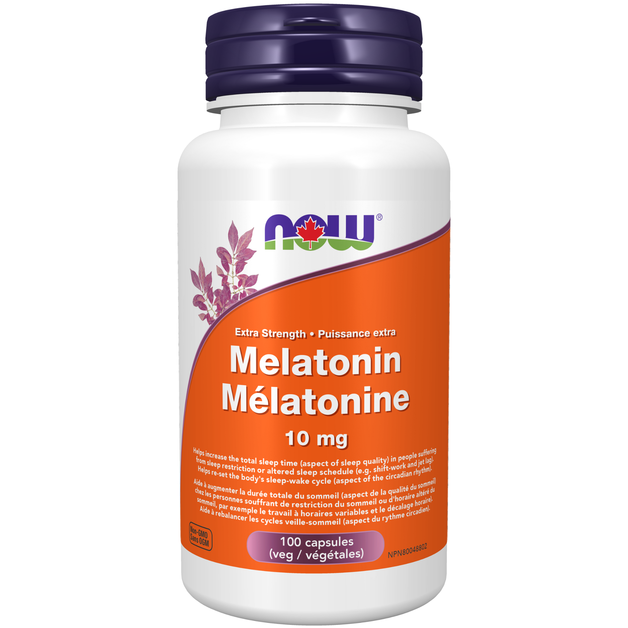 Now - Melatonin - 10mg 100 Veg Capsules