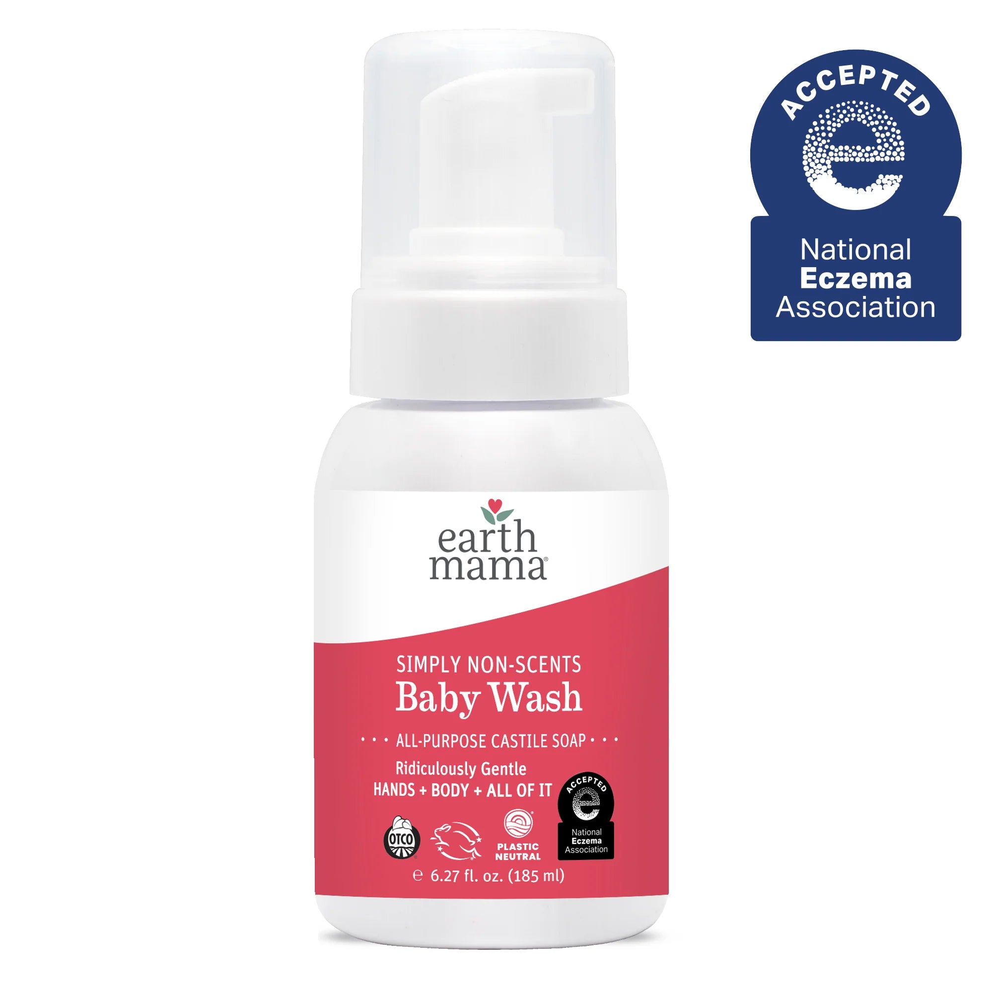 Earth Mama - Baby Wash Unscented - 160ml