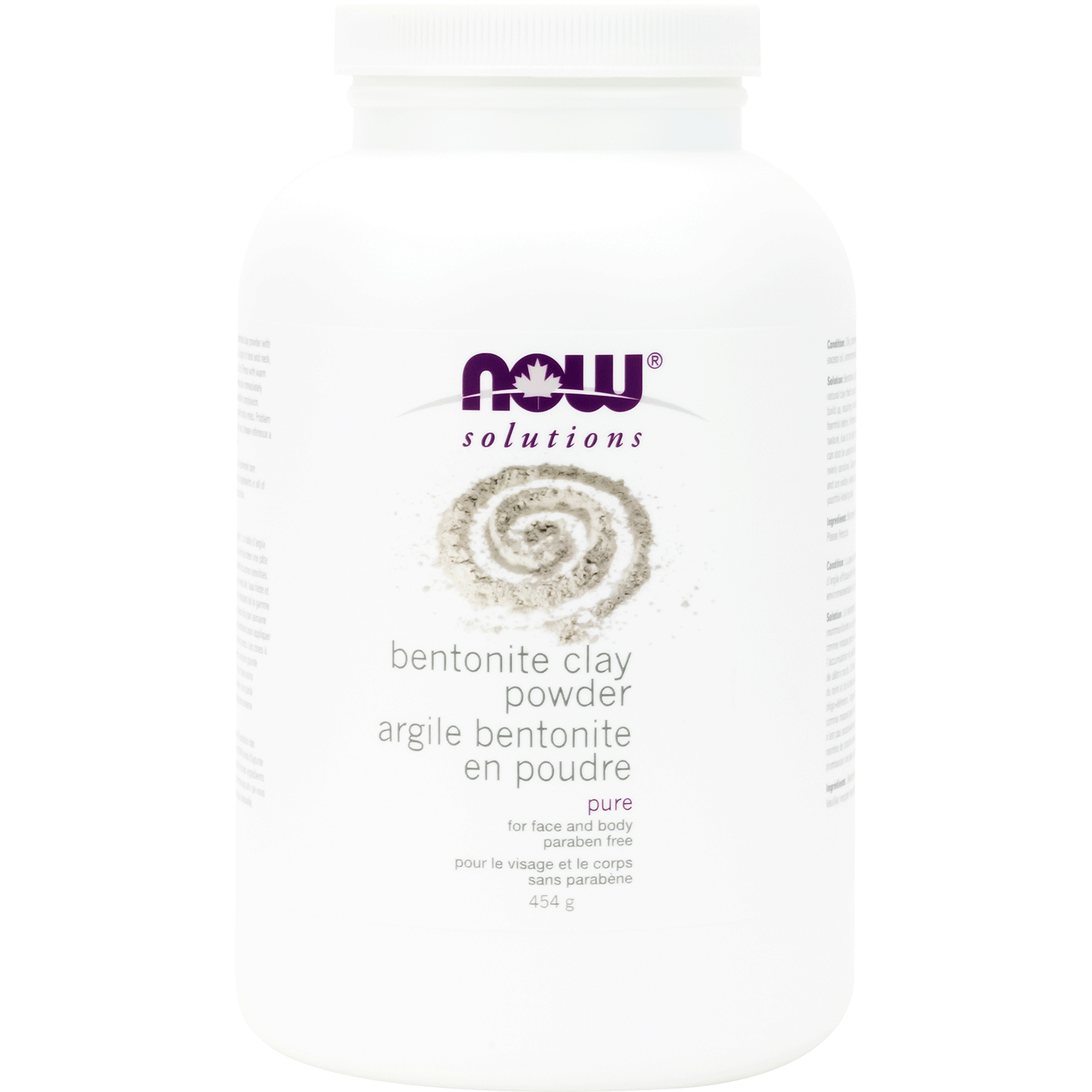 Now - Bentonite Clay Powder (Ext. use) - 454g