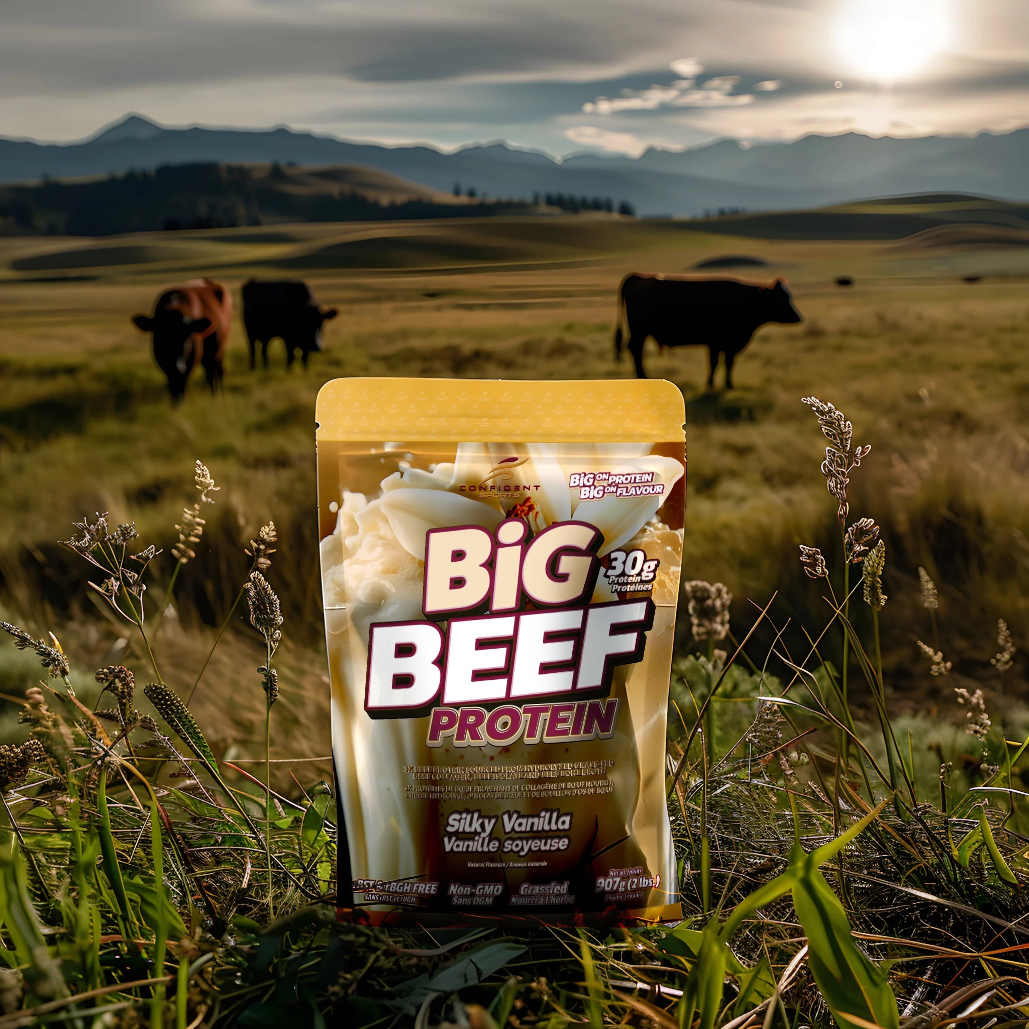 Confident Sports - Big Beef Protein - 907g
