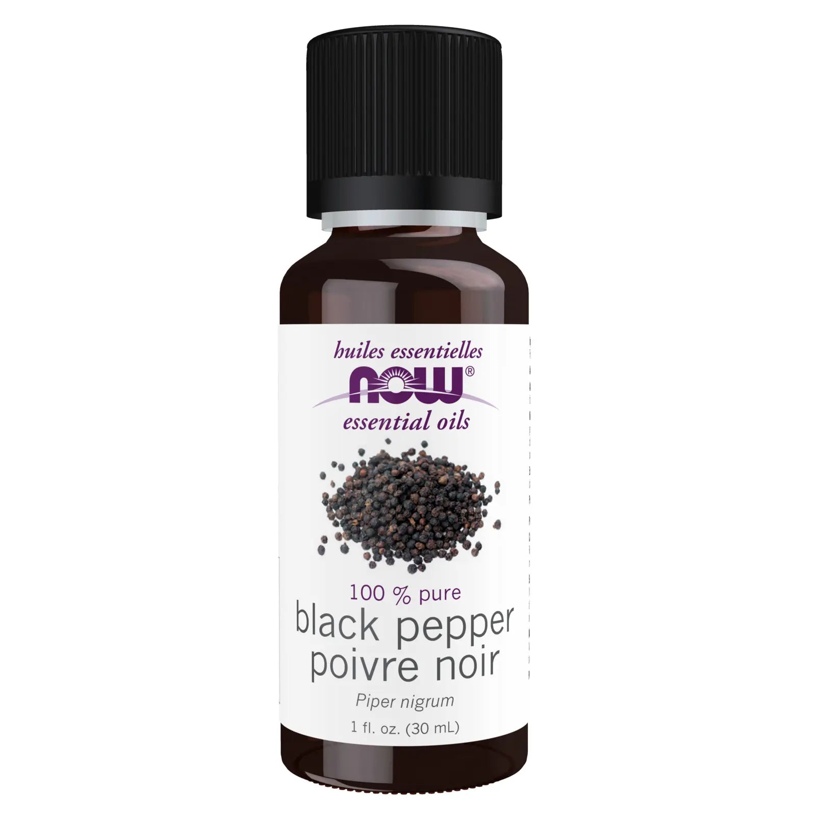 Now - Black Pepper Essential Oil - 30ml