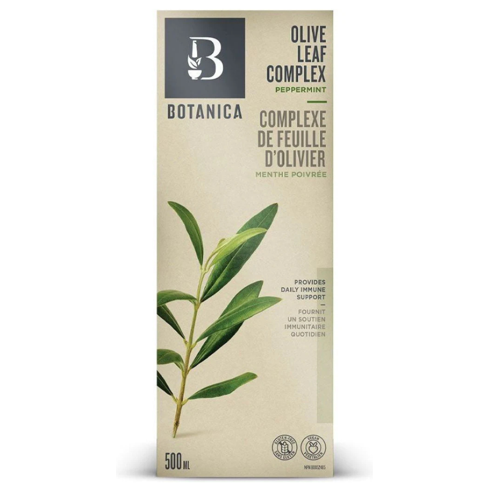 Botanica - Olive Leaf Complex - Peppermint (DSL - EXPIRED Apr 30, 2024)