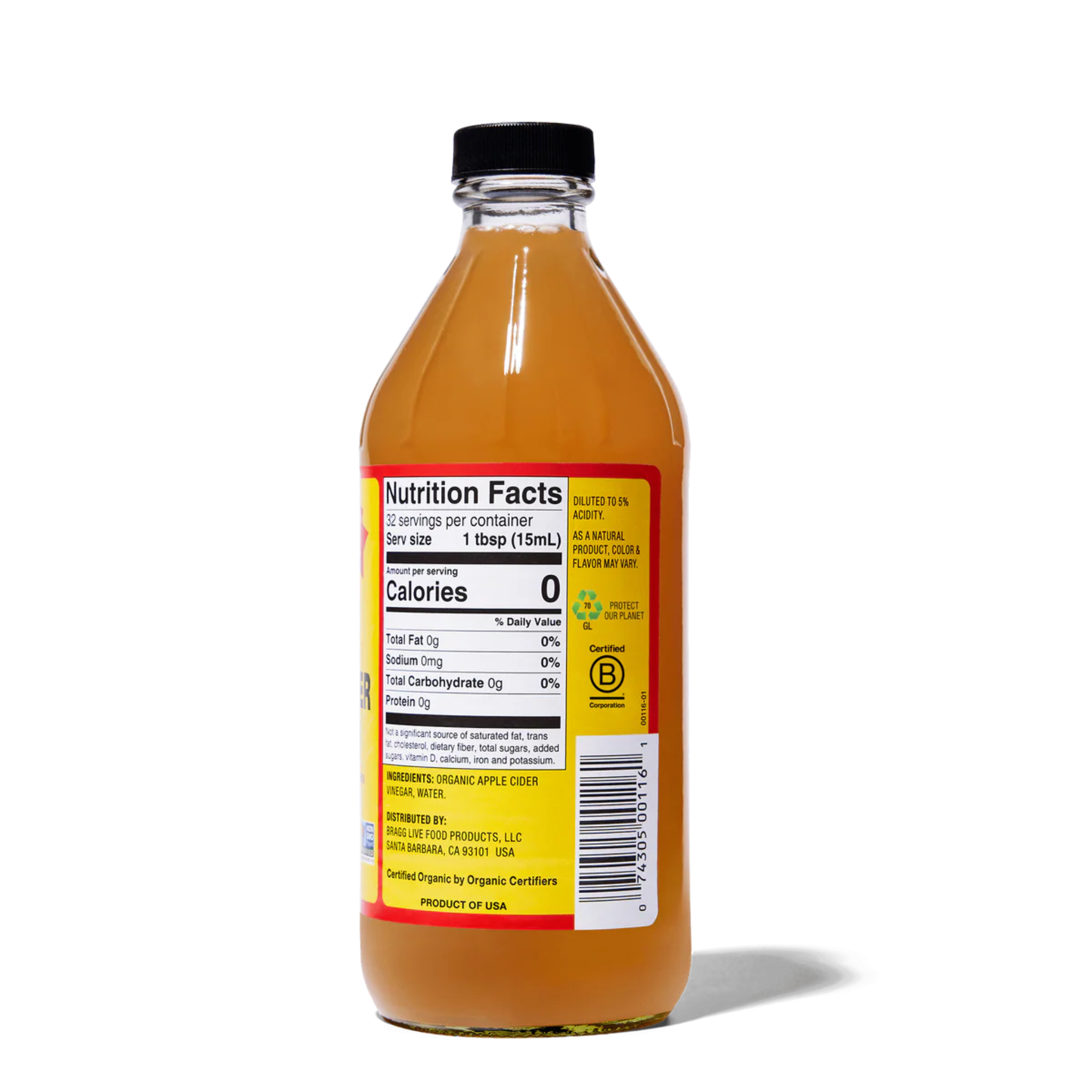 Bragg - Organic Apple Cider Vinegar