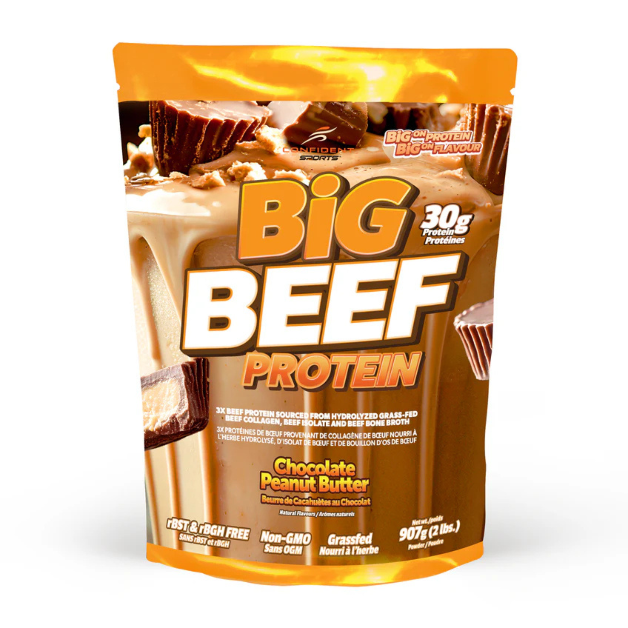 Confident Sports - Big Beef Protein - 907g