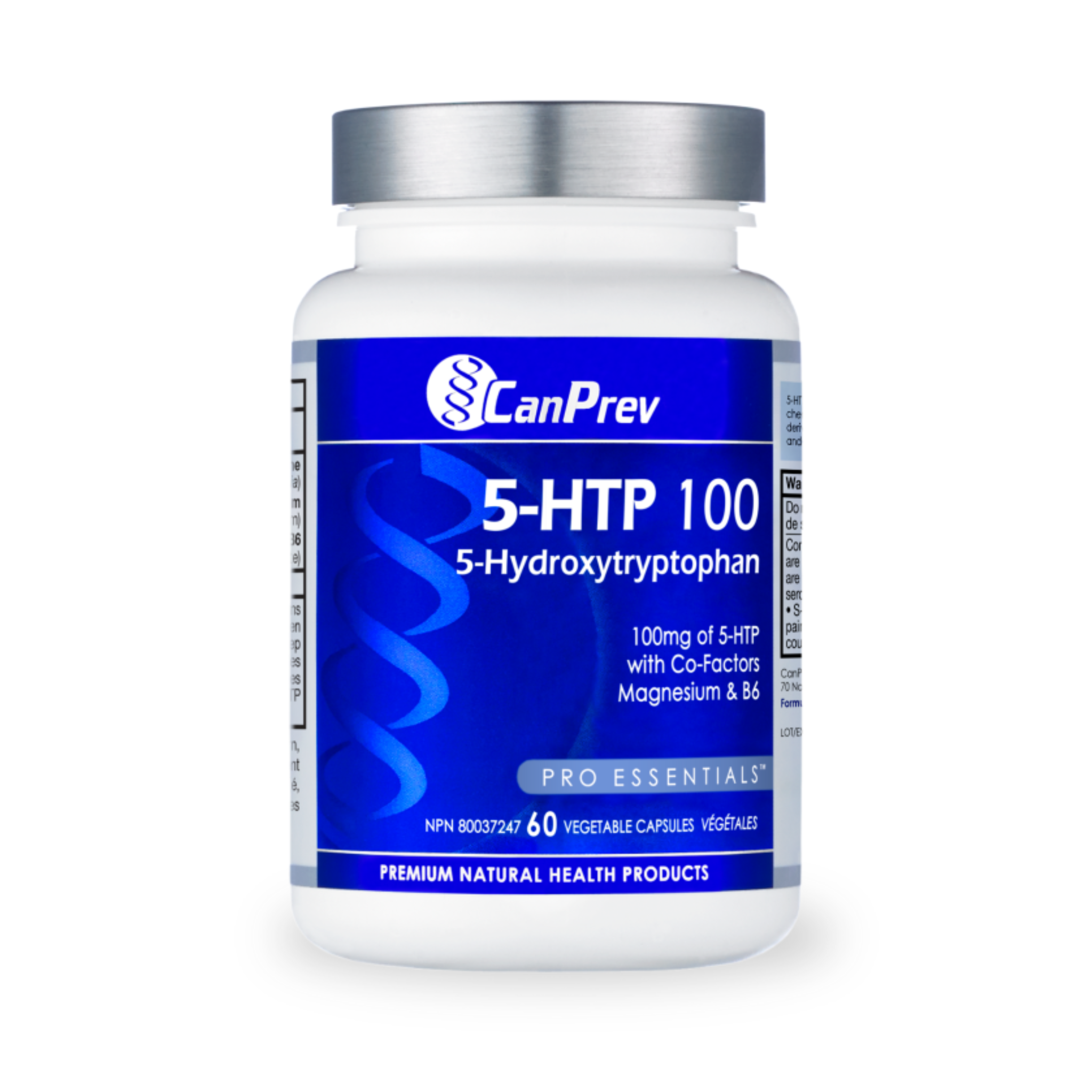CanPrev - 5-HTP 100 - 60 Veg Capsules