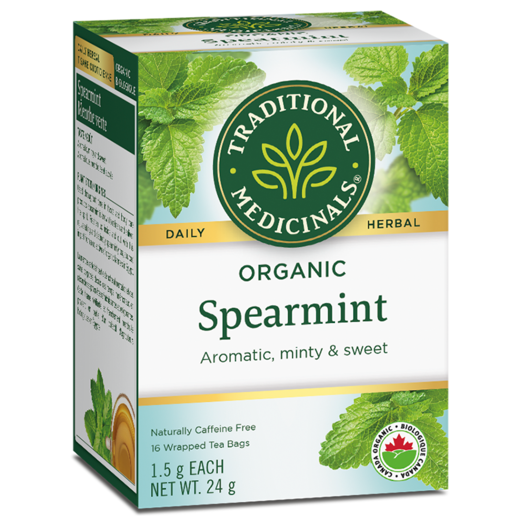 Traditional Medicinals - Organic Spearmint - 16 Tea Bags