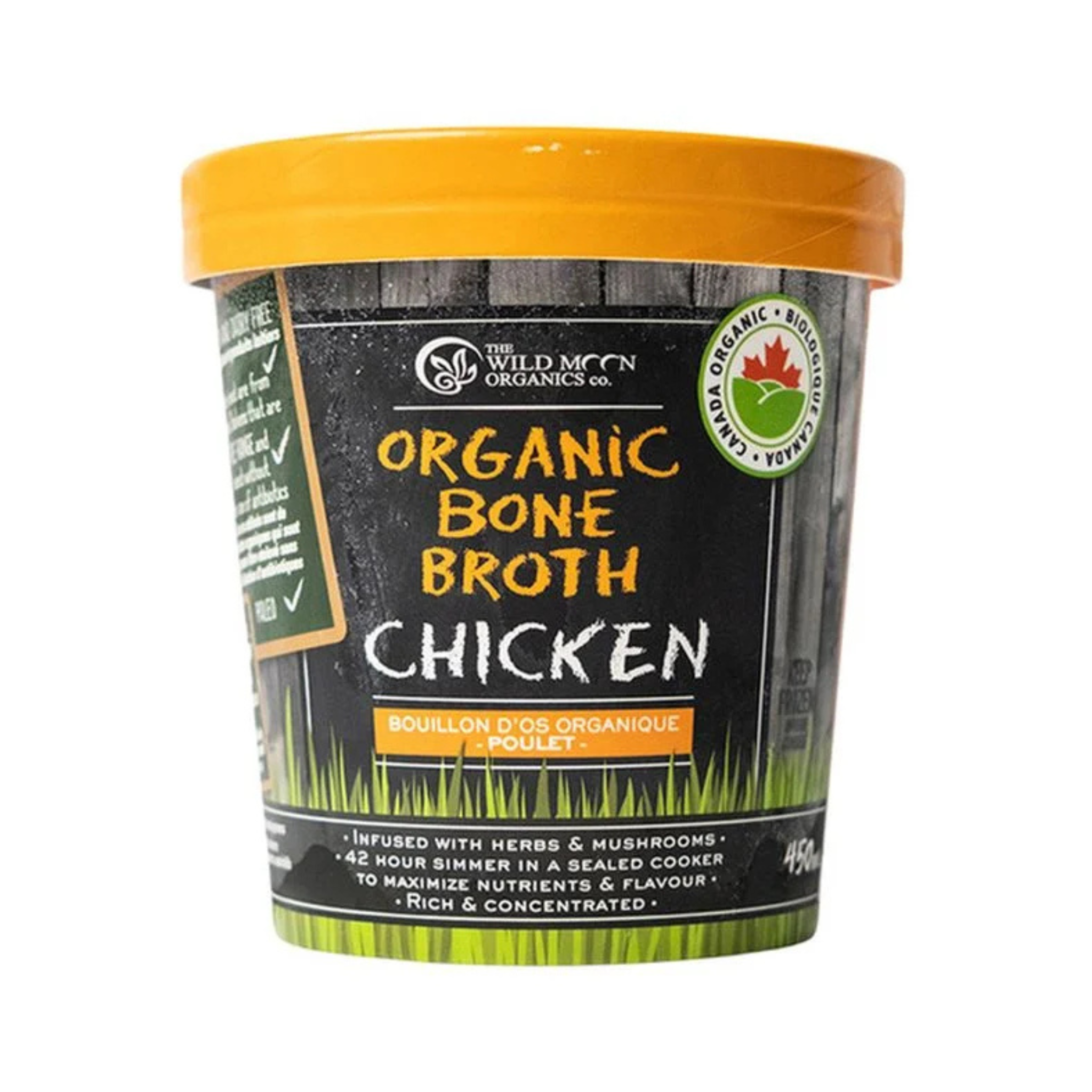 The Wild Moons Organics - Organic Bone Broth Chicken Frozen - 450ml (IN STORE PICKUP ONLY)