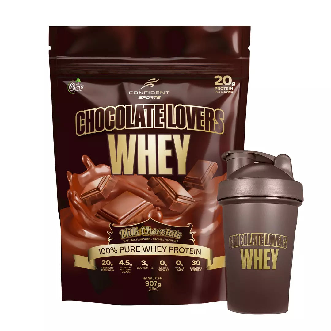 Confident Sports - Chocolate Lovers Whey Protein Powder- 907g