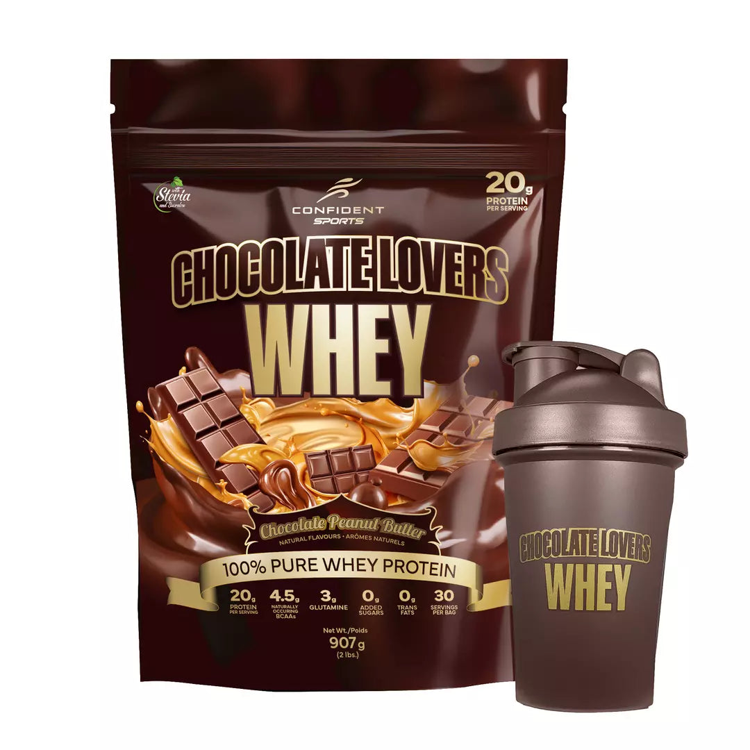 Confident Sports - Chocolate Lovers Whey Protein Powder- 907g