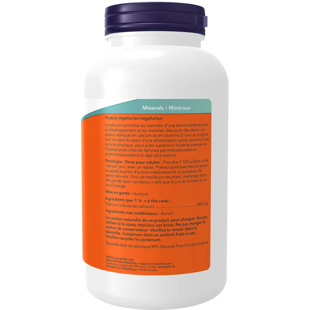 Now - Calcium Citrate - Powder 227g