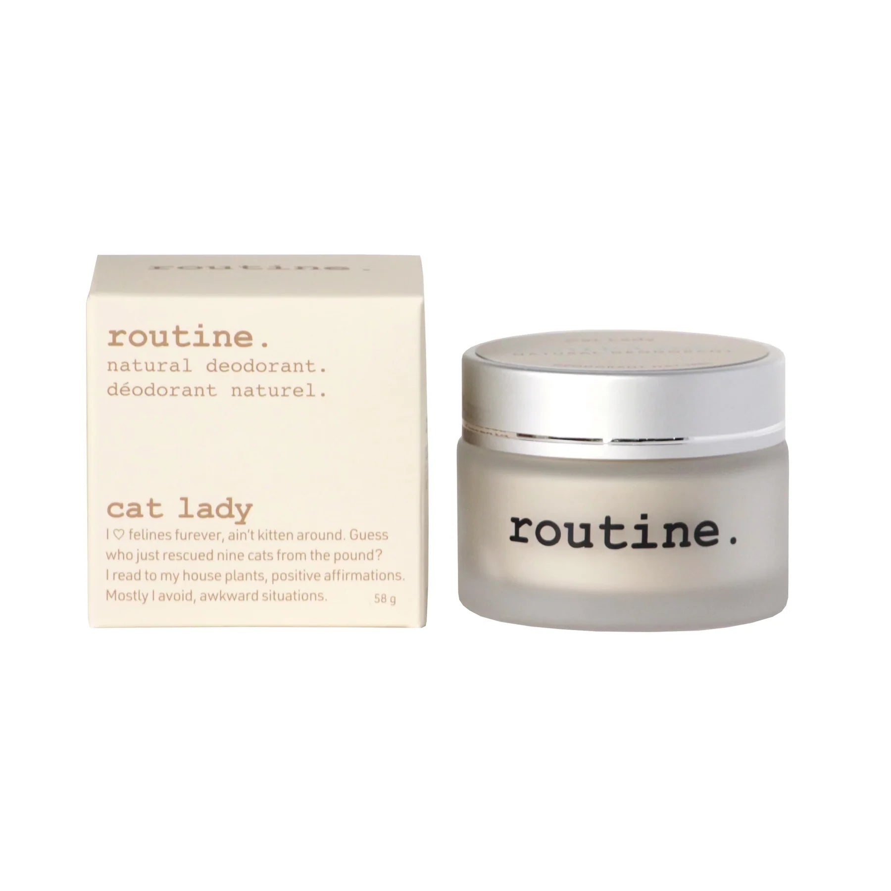 Routine - Cat Lady Deodorant - Jar 58g