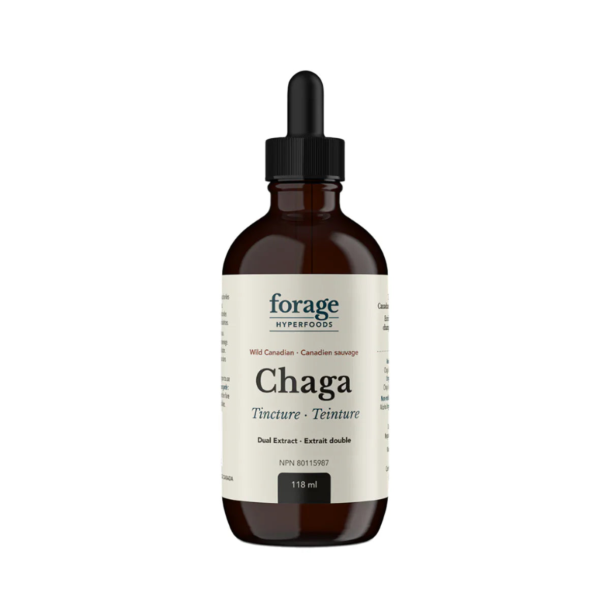 Forage Hyperfoods - Chaga Tincture - 118ml (DSLM)