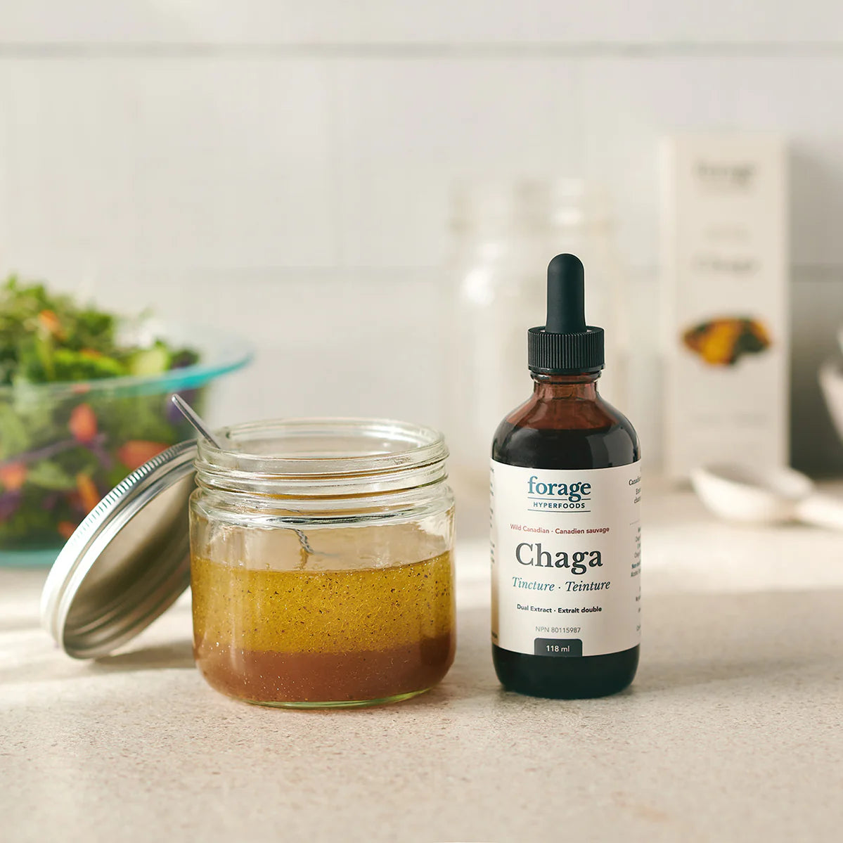 Forage Hyperfoods - Chaga Tincture - 118ml (DSLM)
