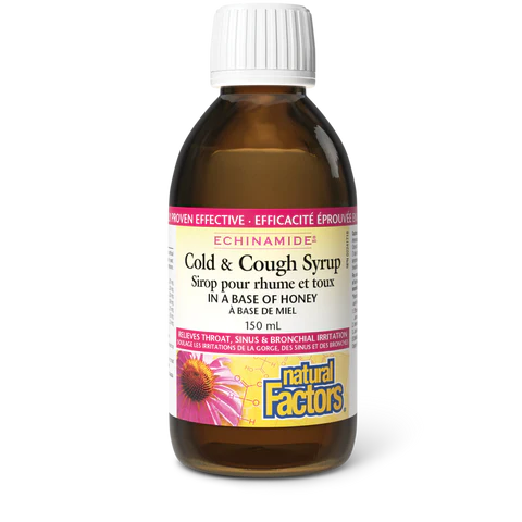 Natural Factors - Echinamide Cough & Cold Syrup - 150ml