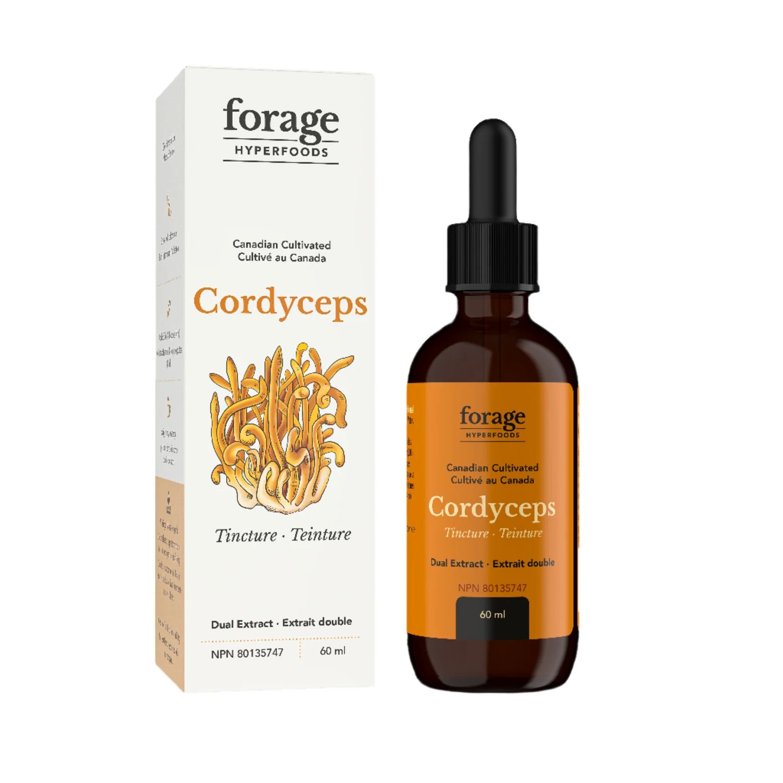 Forage Hyperfoods - Cordyceps Tincture - 118ml (DSLM)