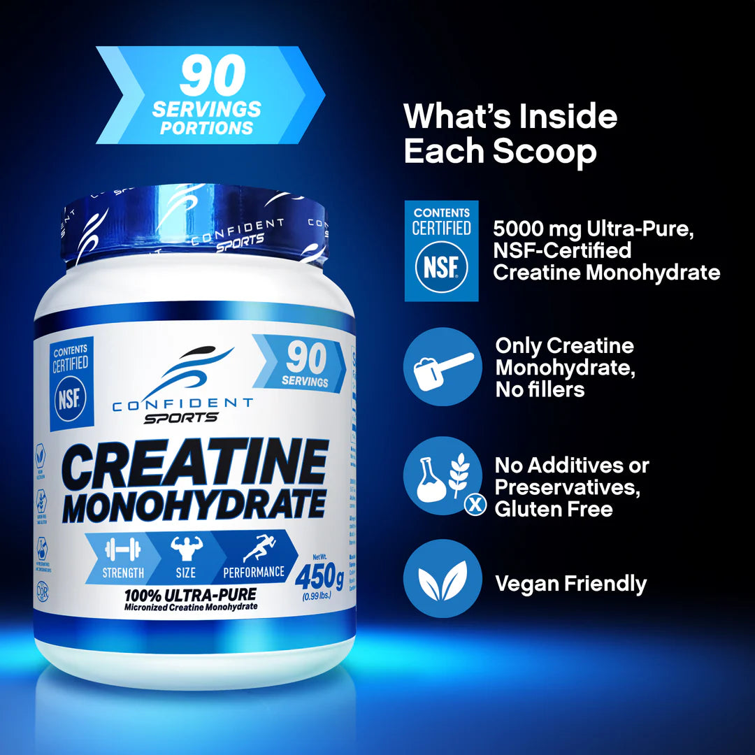 Confident Sports - Creatine Monohydrate