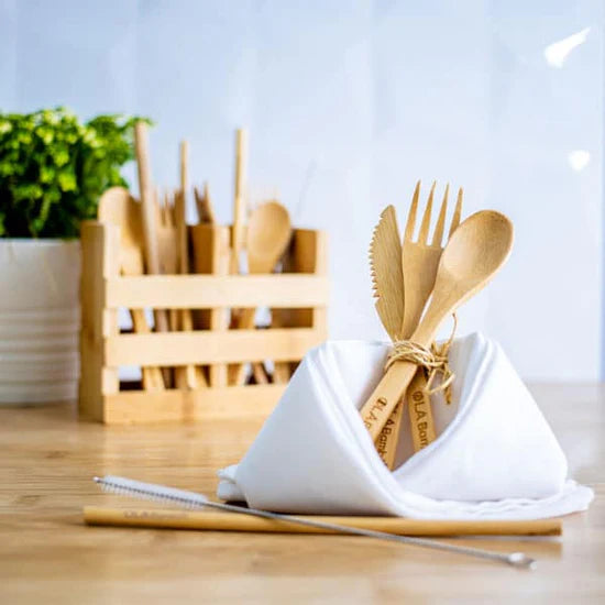 OLA Bamboo - Zero Waste Kit - 6 Piece