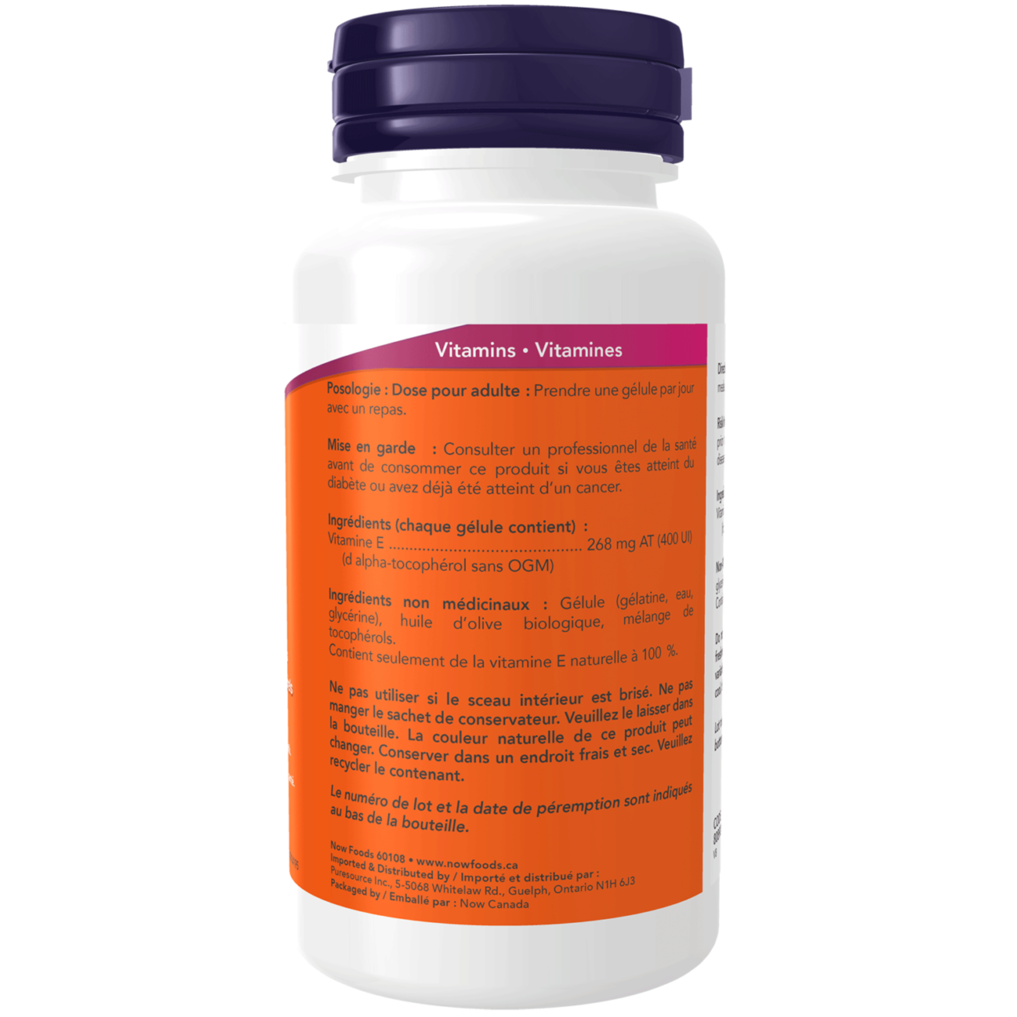 Now - E-400 - 100 Softgels