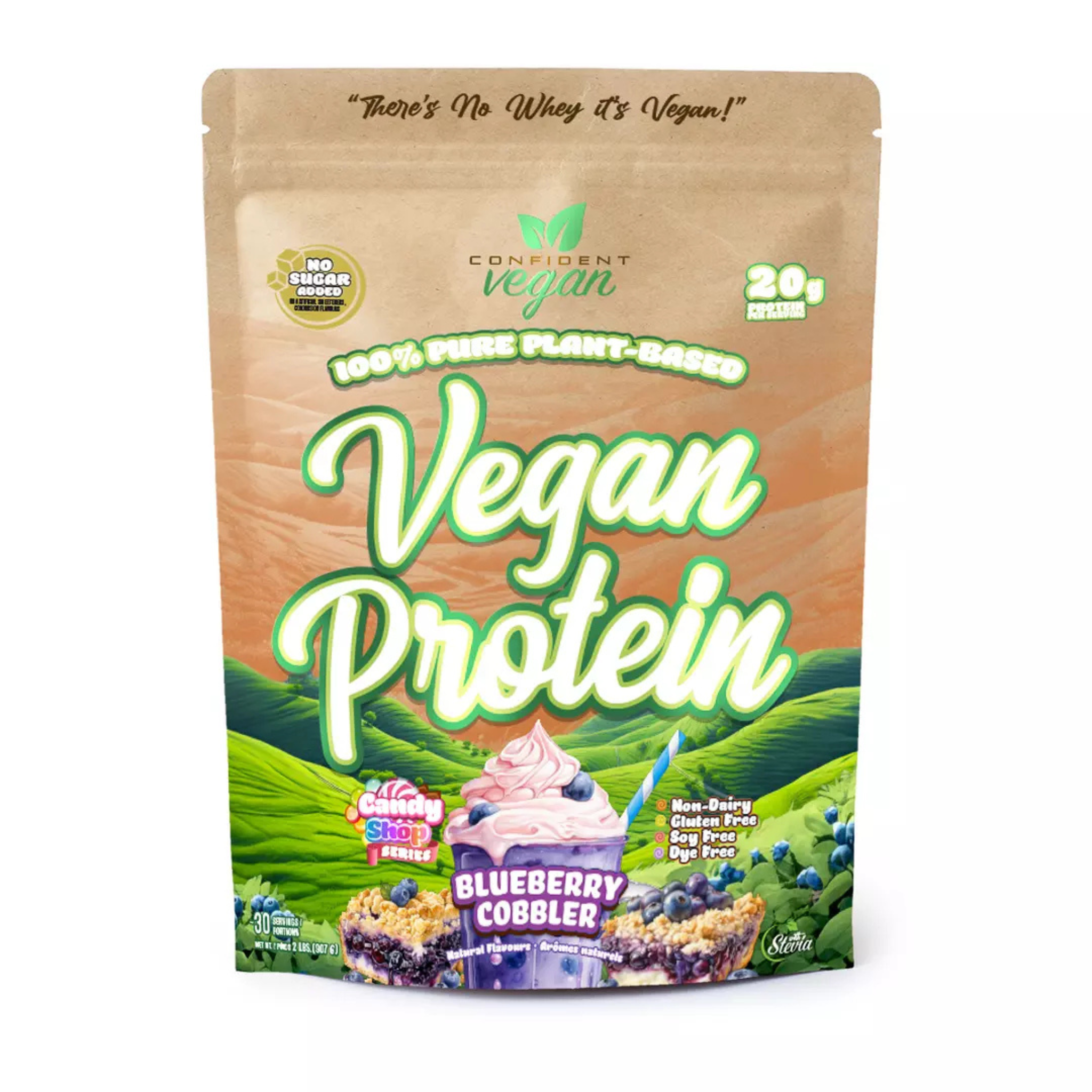 Confident - Vegan Protein - 907G