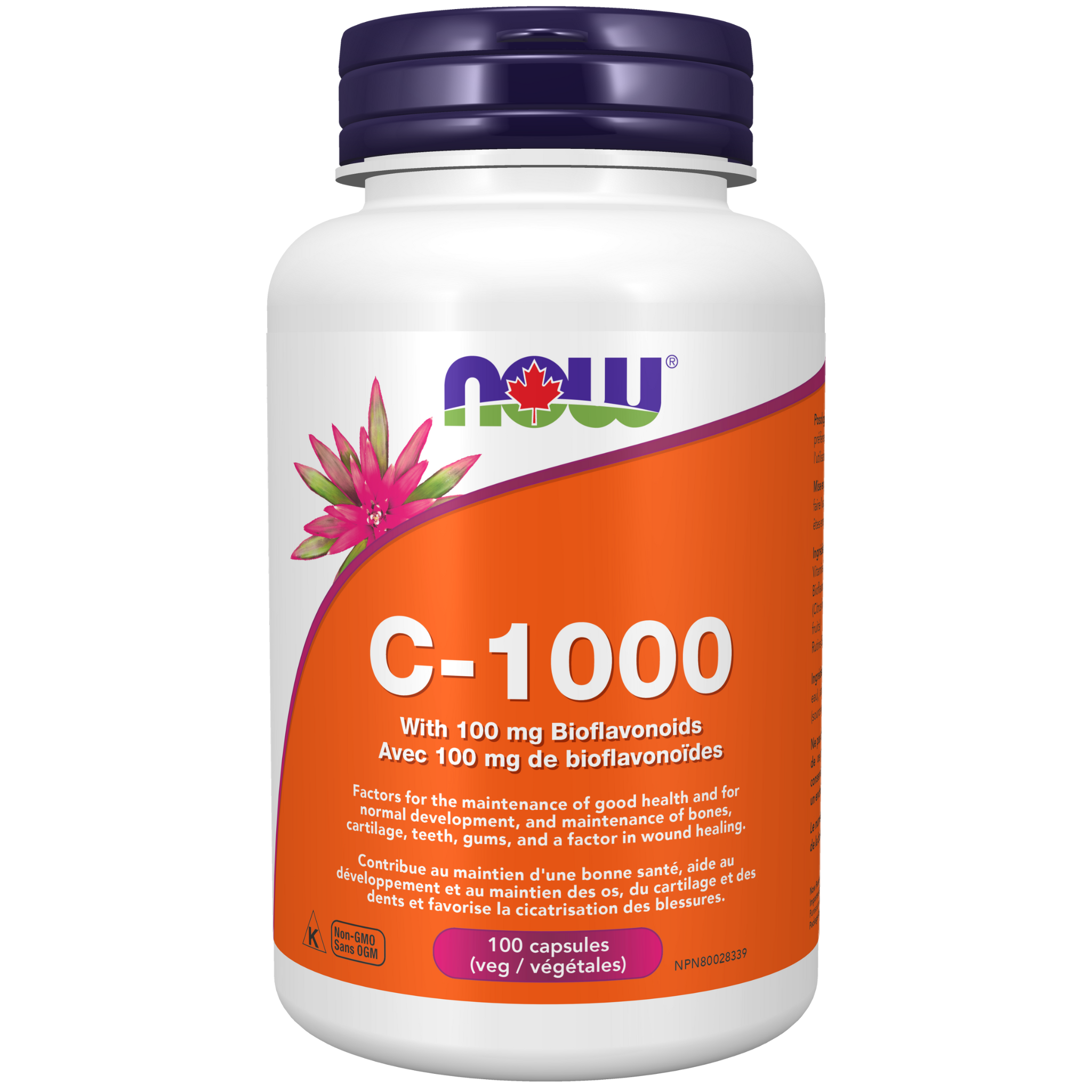 Now - C-1000 With 100mg Bioflavonoids - Veg Capsules