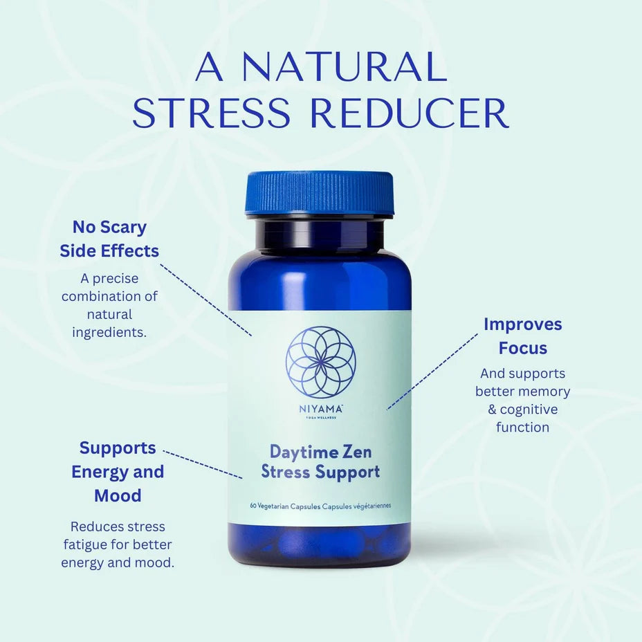Niyama - Daytime Zen Stress Support - 60 Veg Capsules (DSLM)
