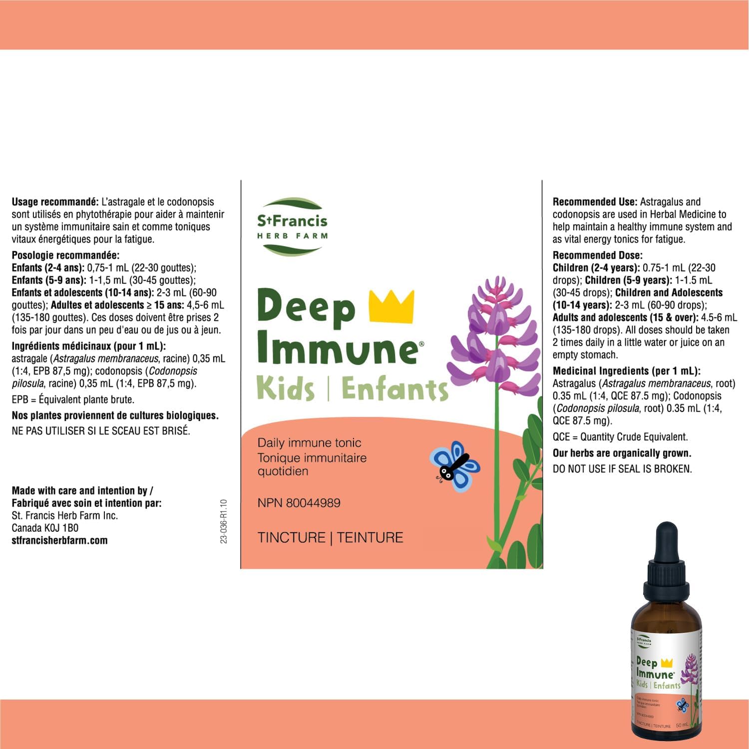 St Francis Herb Farm - Deep Immune Kids
