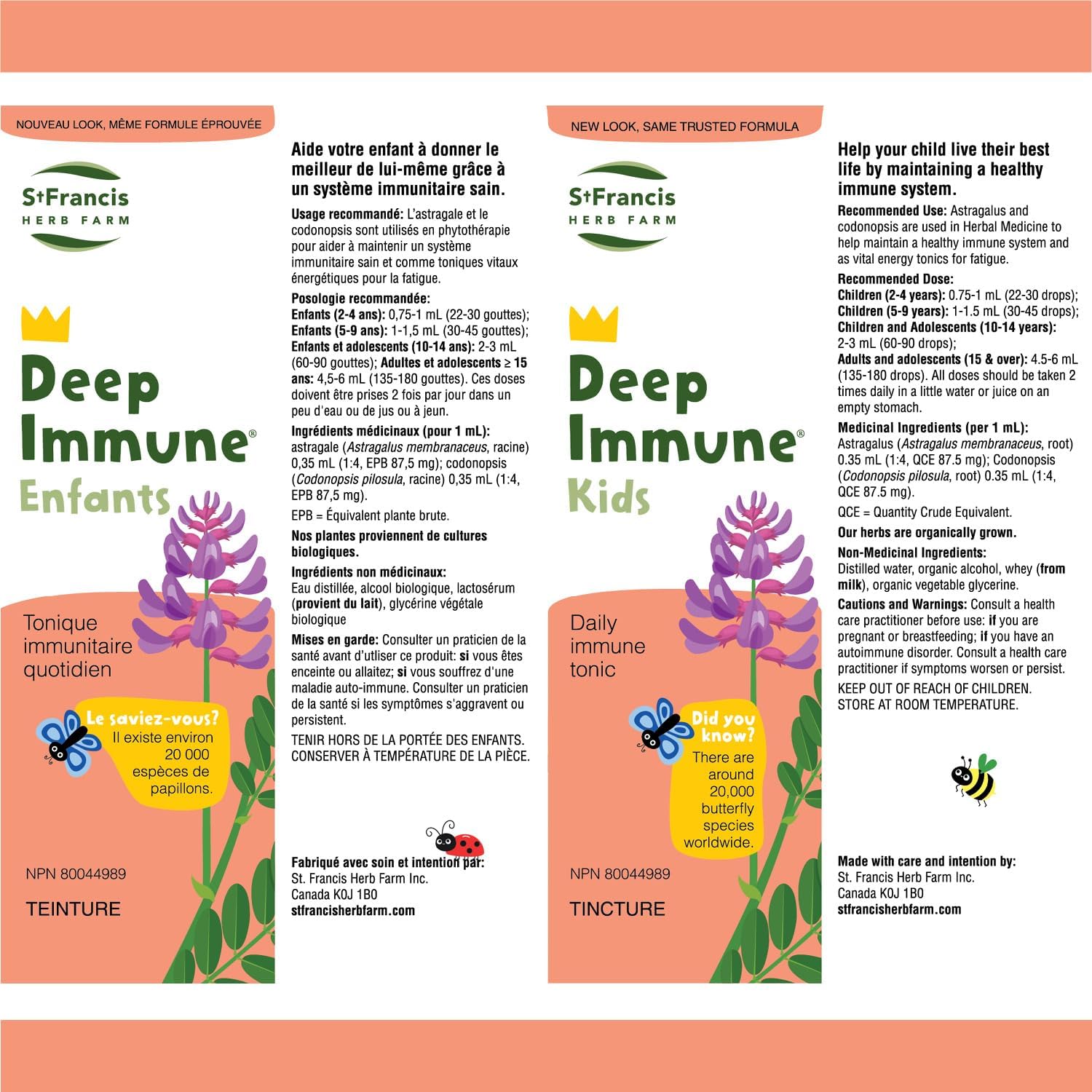 St Francis Herb Farm - Deep Immune Kids