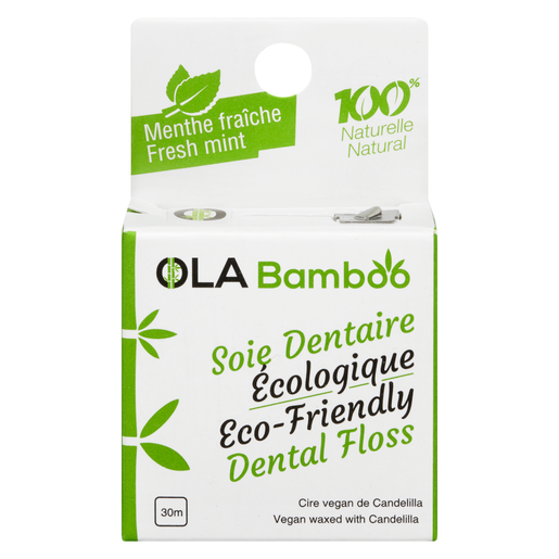 OLA Bamboo - Mint Dental Floss- 30m