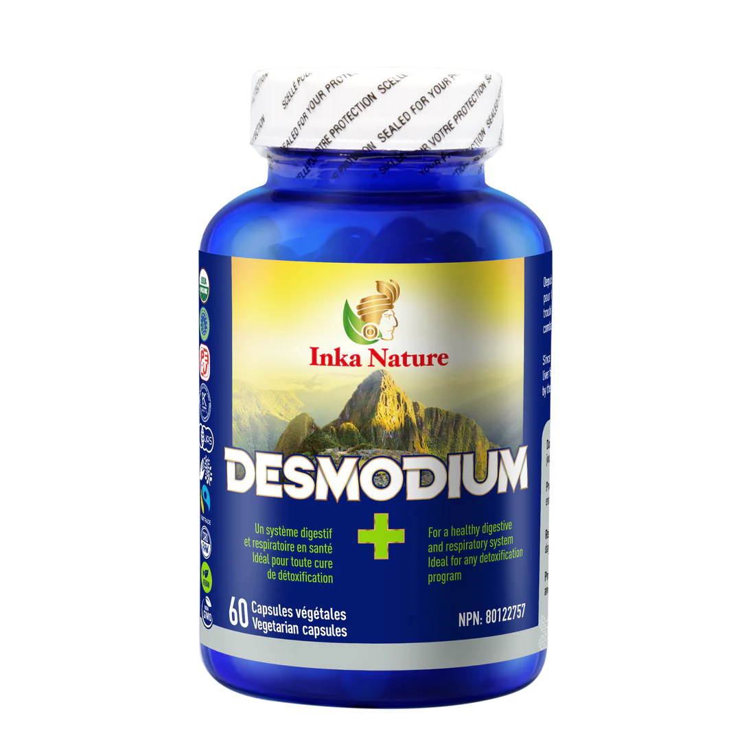 Inka Nature - Desmodium - 60 Veg Capsules (DSL EXP FEB 2026)