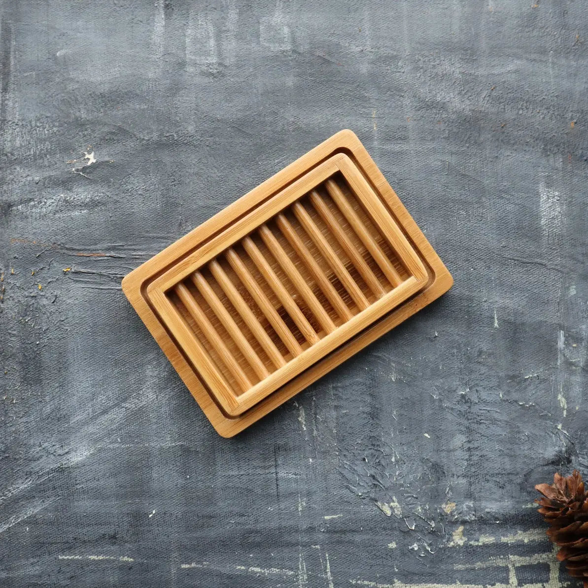 Plantish - Dual Layer Bamboo Soap Dish
