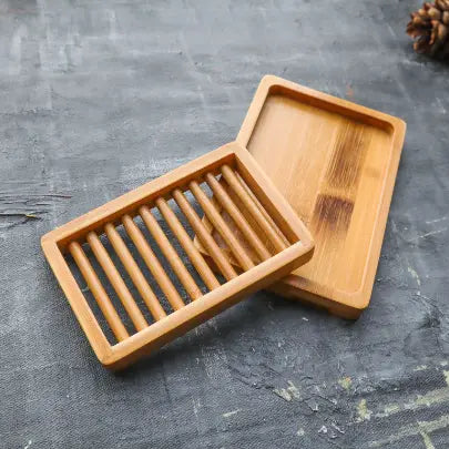 Plantish - Dual Layer Bamboo Soap Dish
