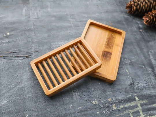 Plantish - Dual Layer Bamboo Soap Dish