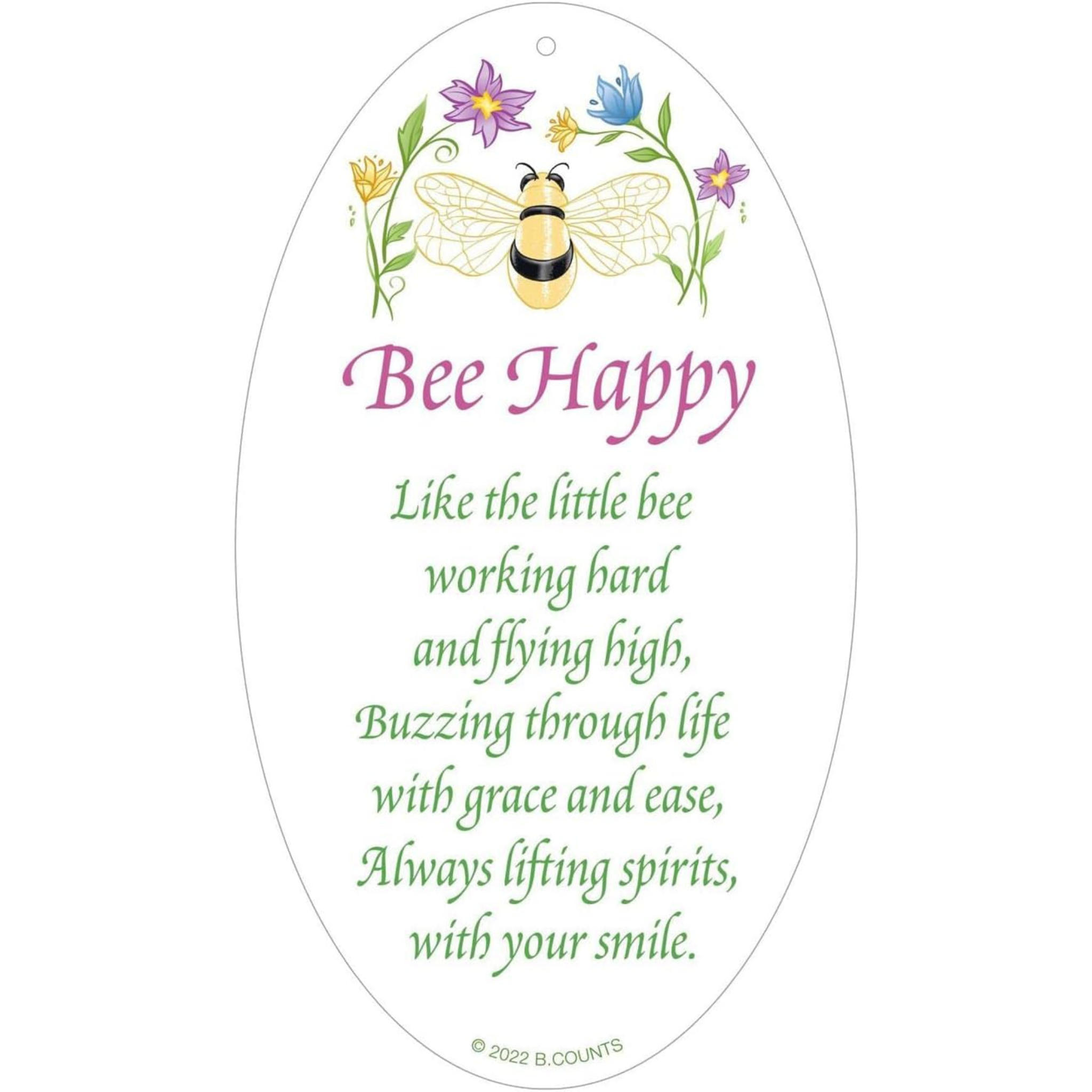Facets - Bee Happy Ornament