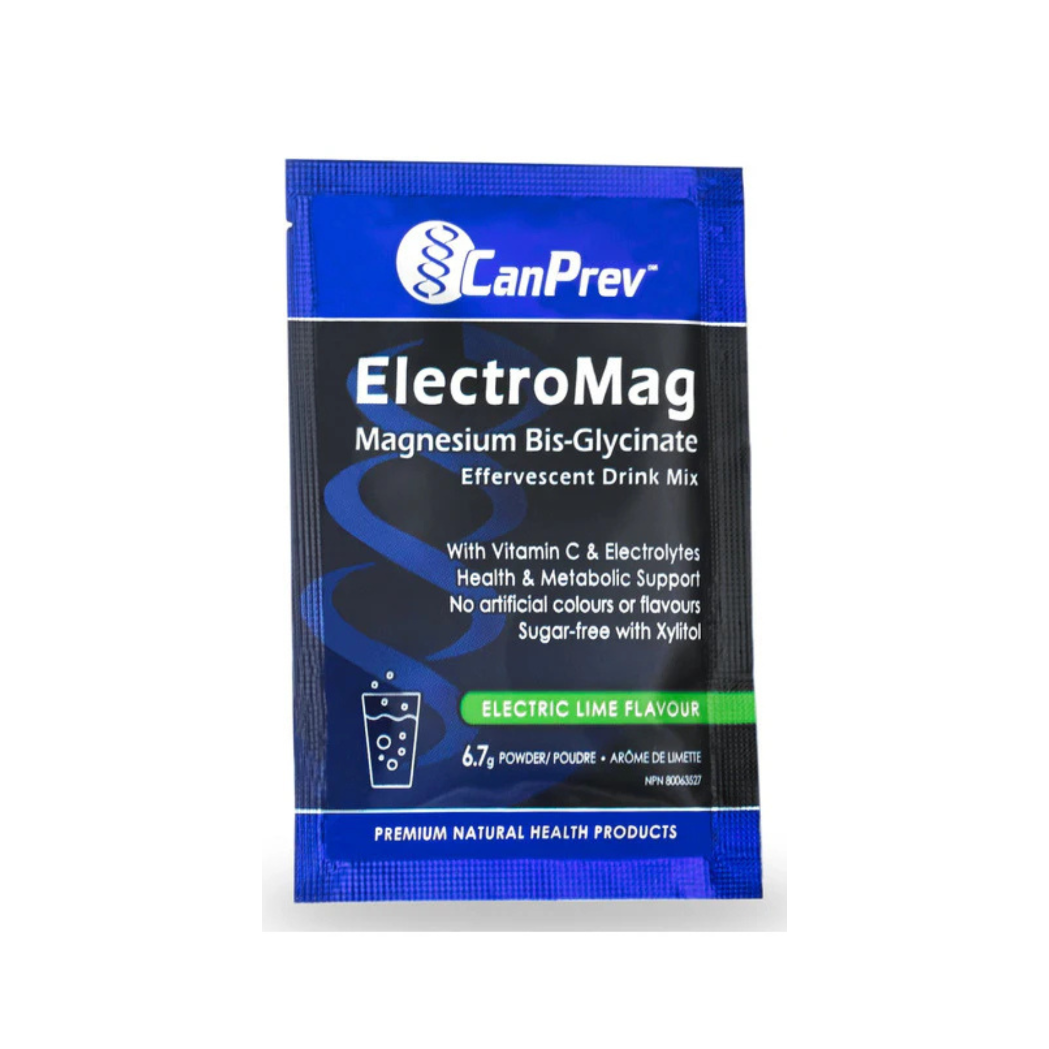 CanPrev - ElectroMag Effervescent Drink - Box 30 Sachets 6.7g