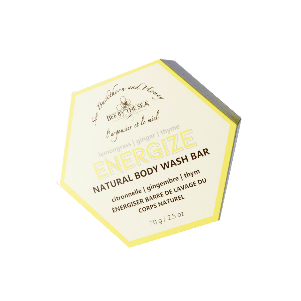Bee By The Sea - Energize Body Wash Bar - 70g