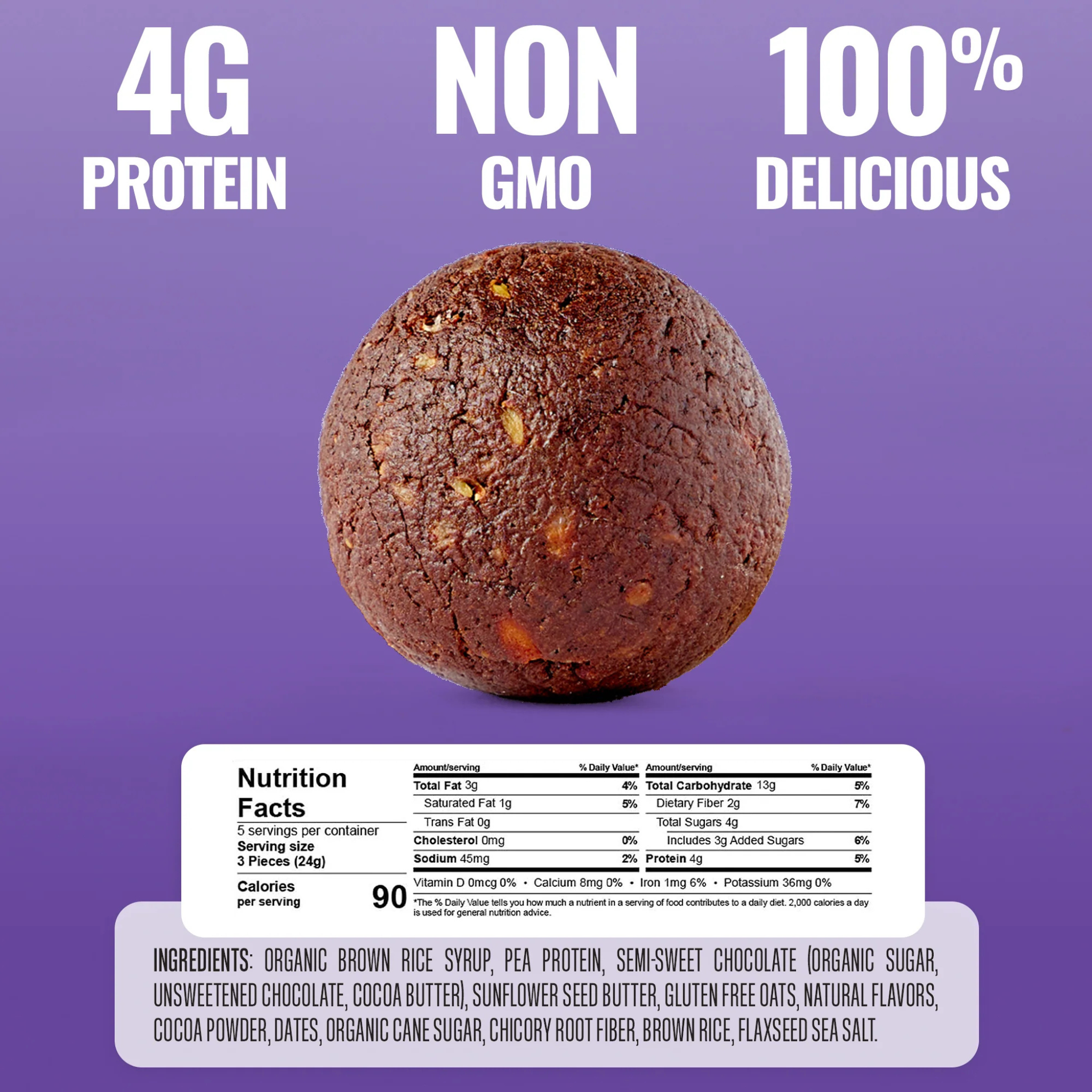 The Gluten Free Brothers - Fudge Brownie Bites - 113g
