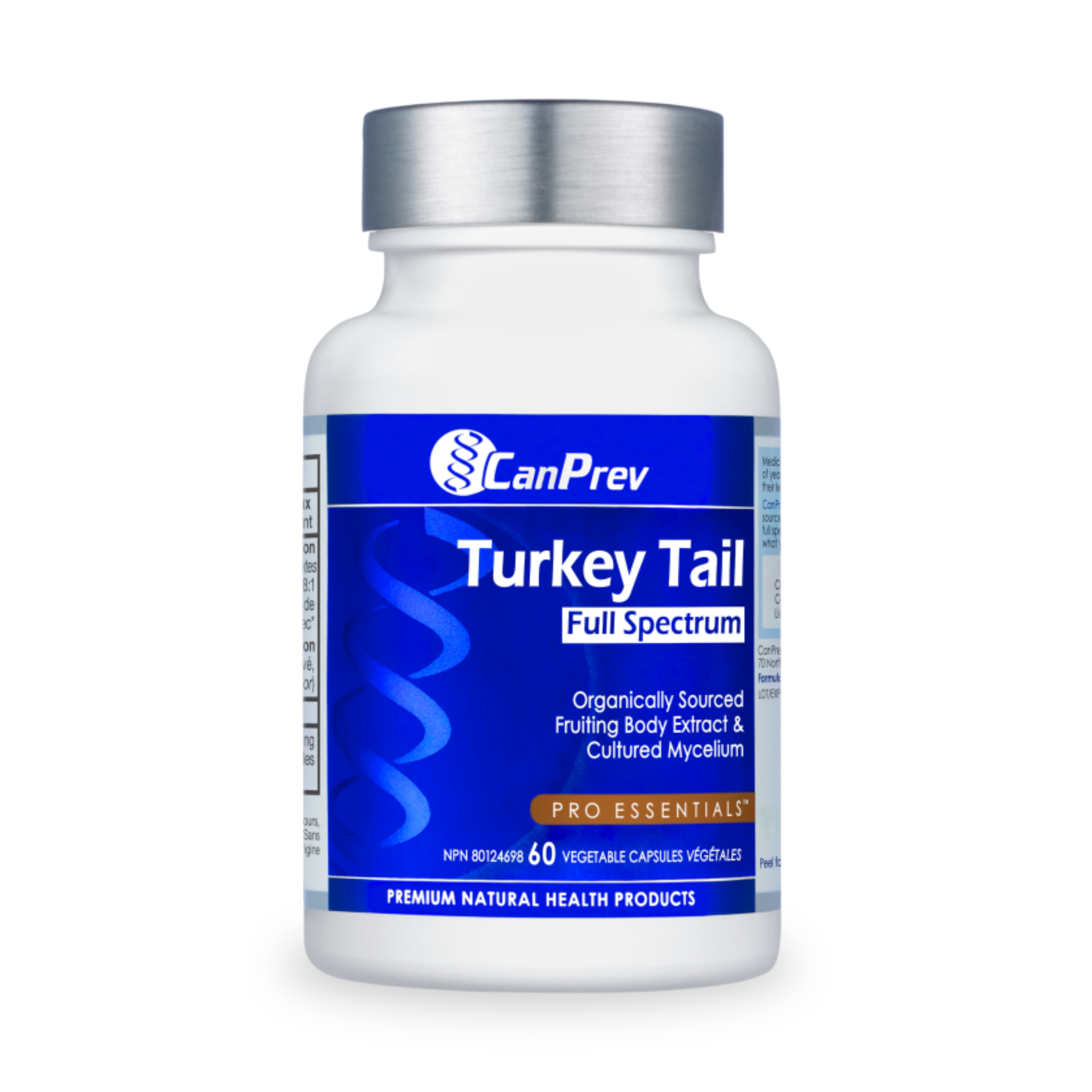 CanPrev - Turkey Tail Full Spectrum - 60 Veg Capsules