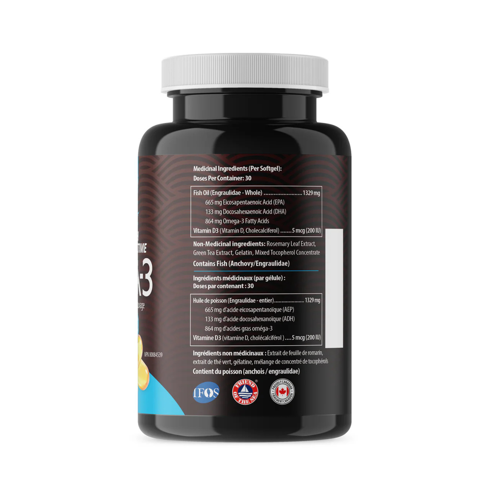 Aqua Omega - High EPA Omega-3 - 3456mg - 120 Softgels