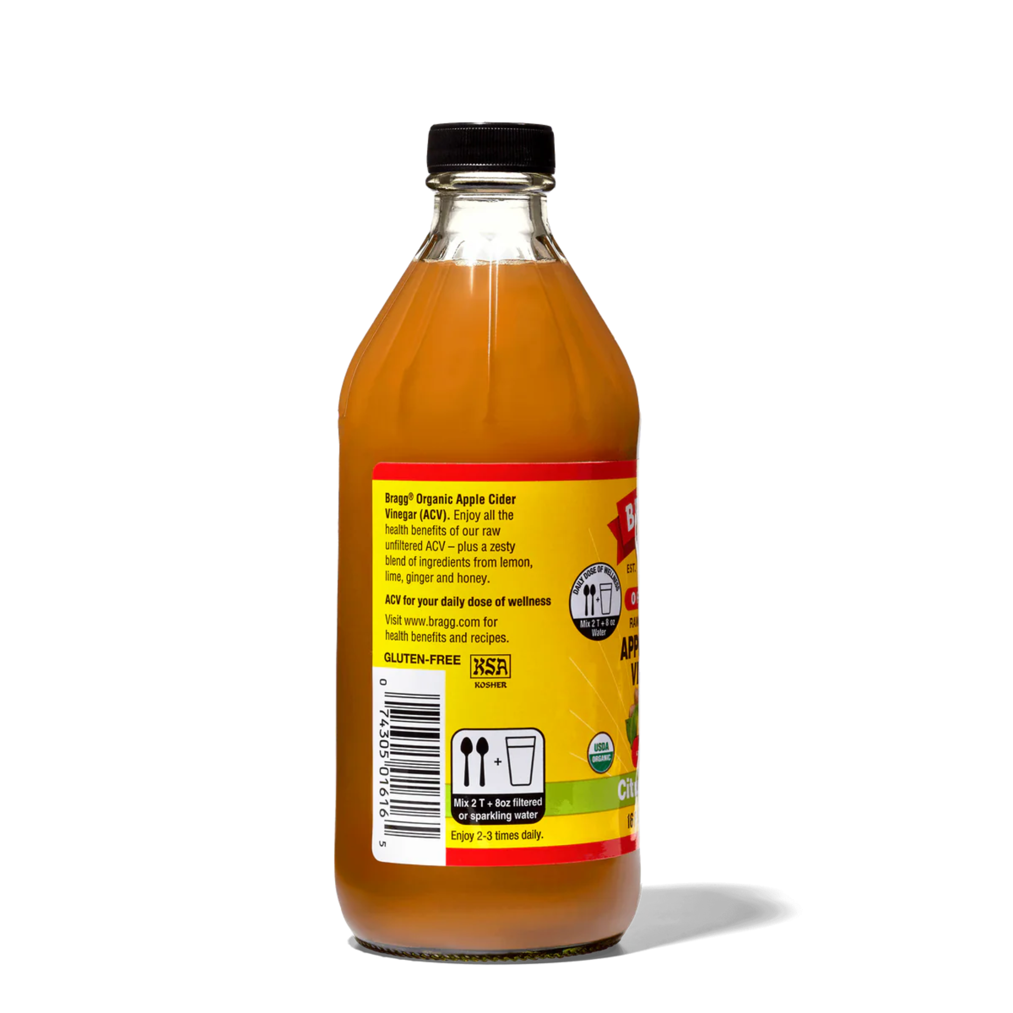 Bragg - Apple Cider Vinegar Citrus Ginger - 473ml