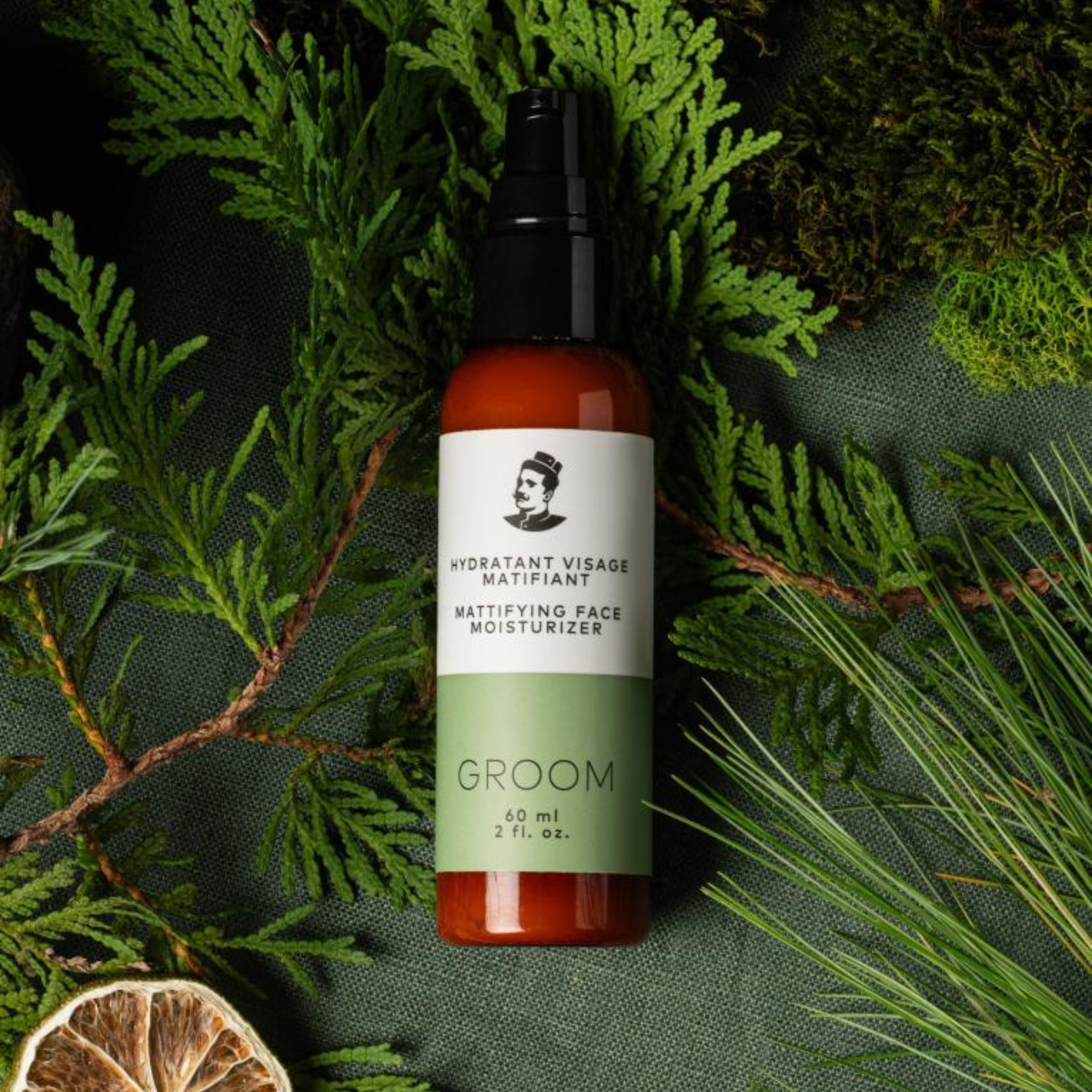 Groom - Mattifying Face Moisturizer - 60ml