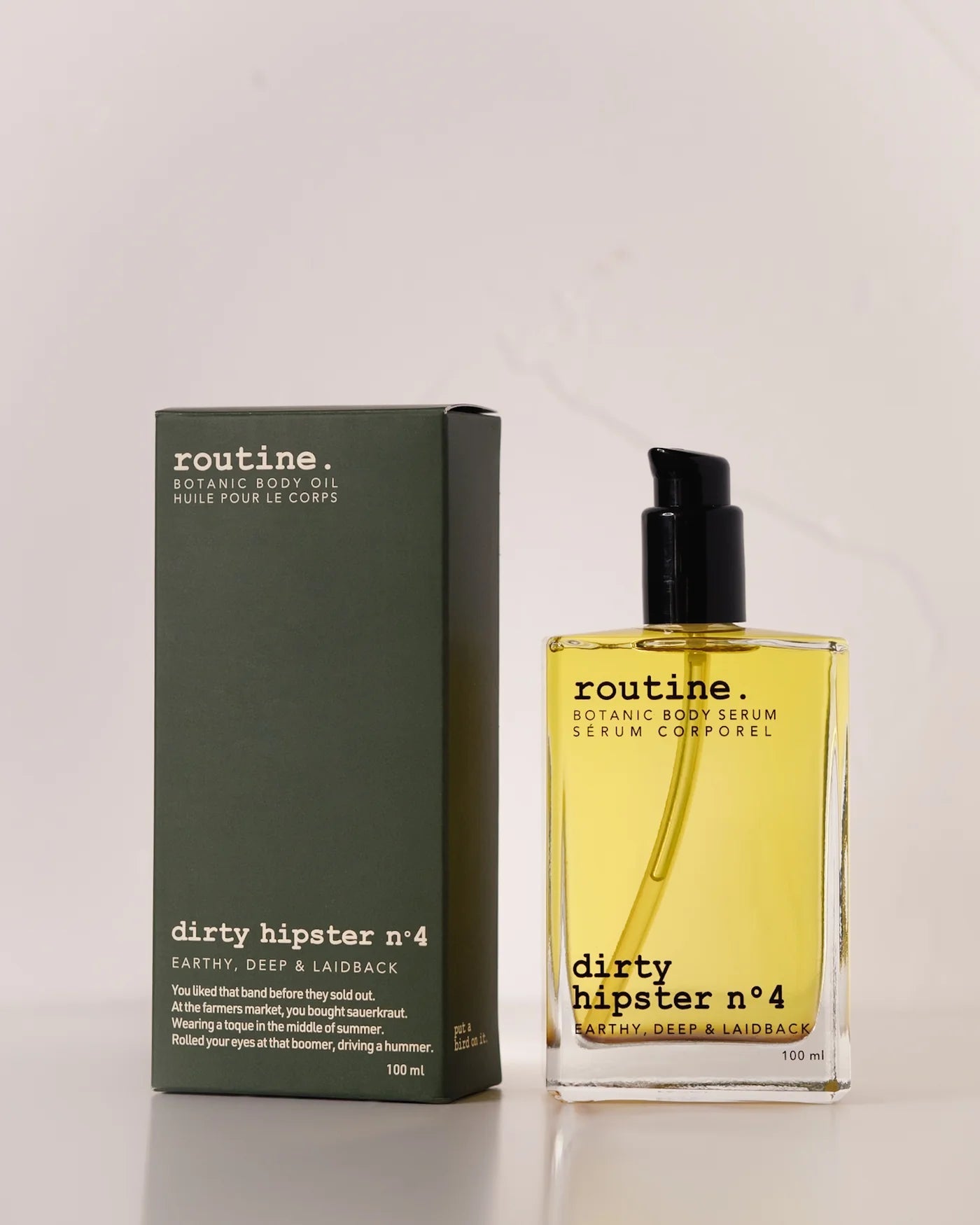 Routine - Dirty Hipster Body Oil - 100ml (DSL)