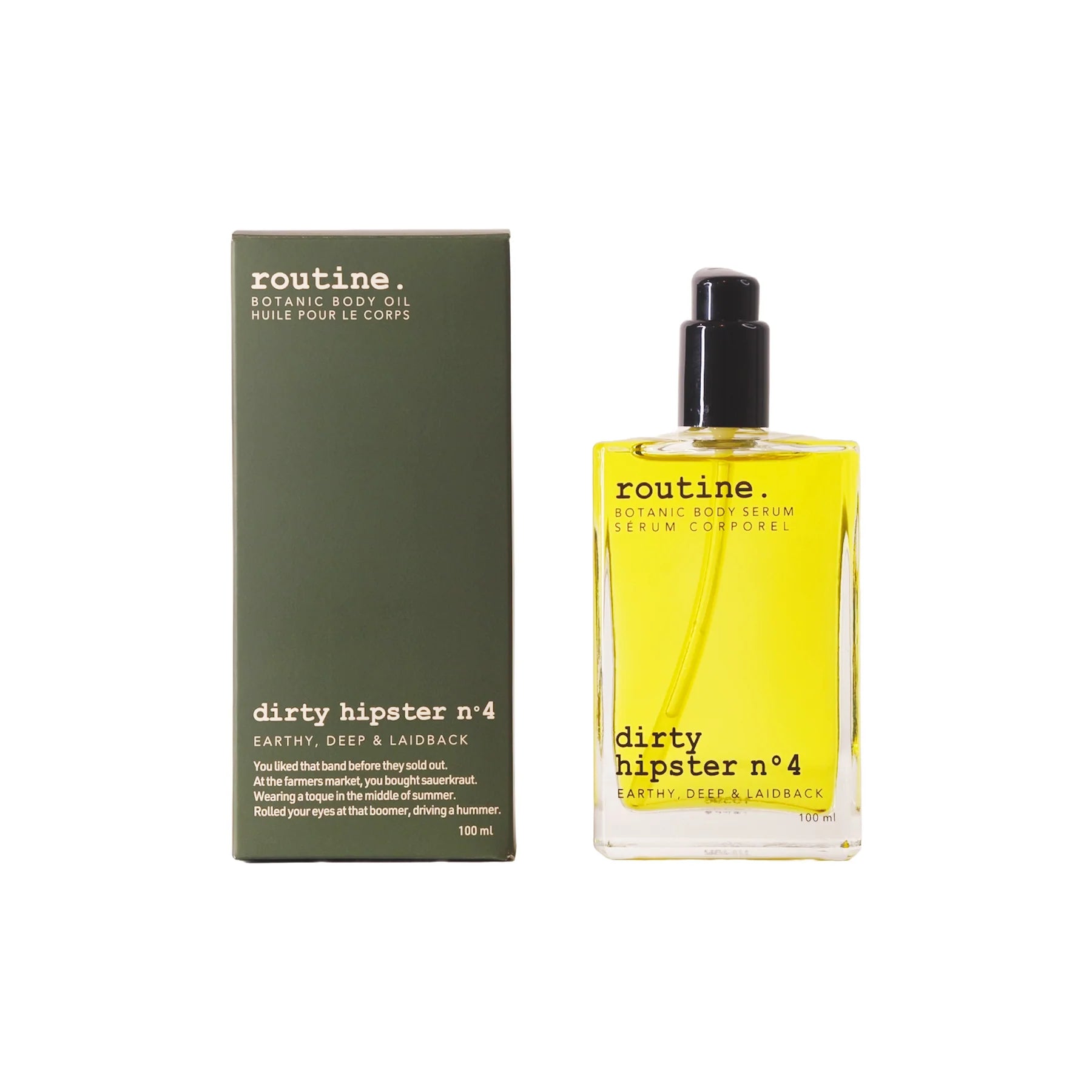 Routine - Dirty Hipster Body Oil - 100ml (DSL)