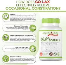 Healthology - Go-Lax Bowel Formula - Veg Capsules