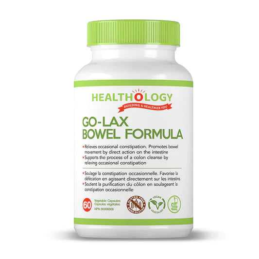 Healthology - Go-Lax Bowel Formula - Veg Capsules
