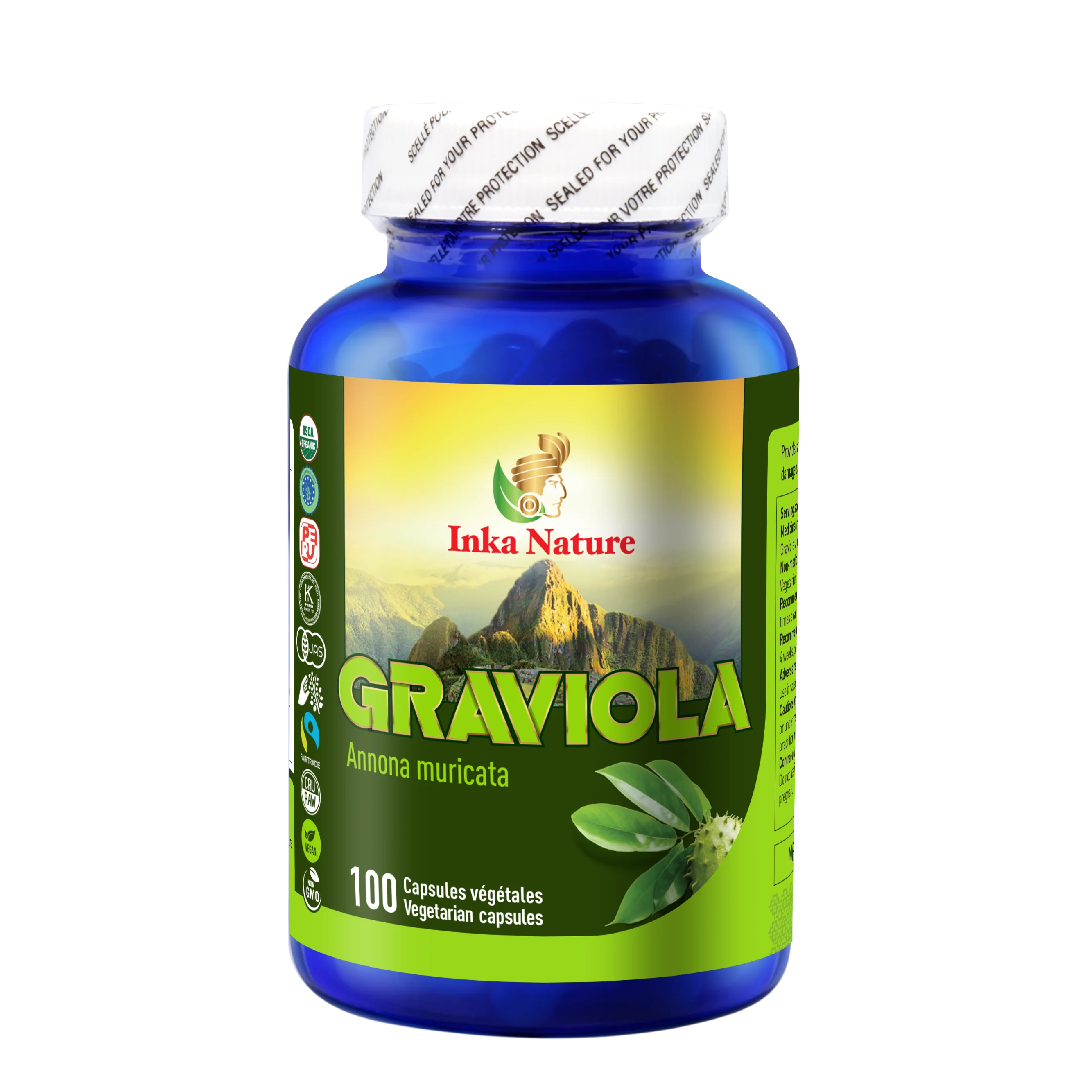 Inka Nature - Graviola - 100 Veg Capsules