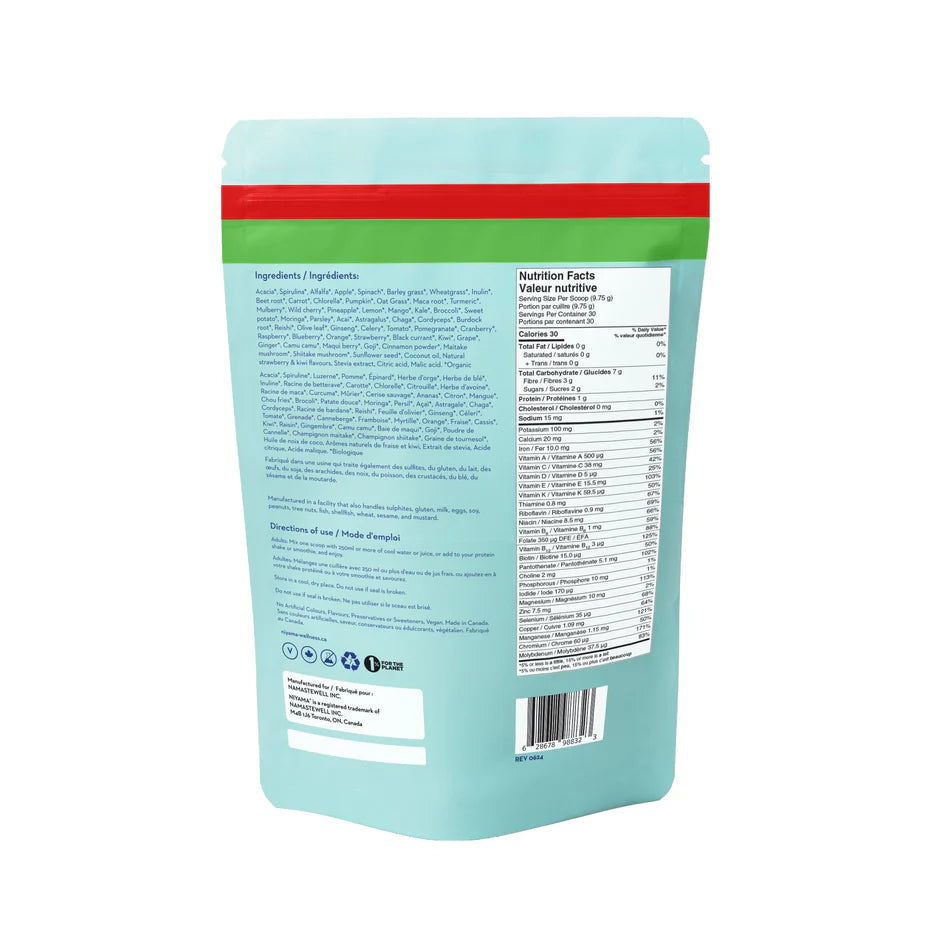 Niyama - Goddess Greens & Superfoods - 293g Powder