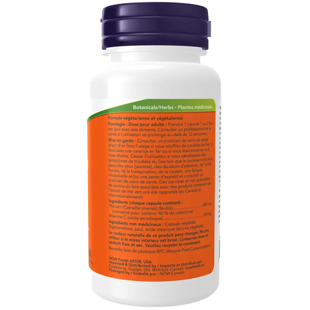 Now - Green Tea Extract - 400mg 100 Veg Capsules