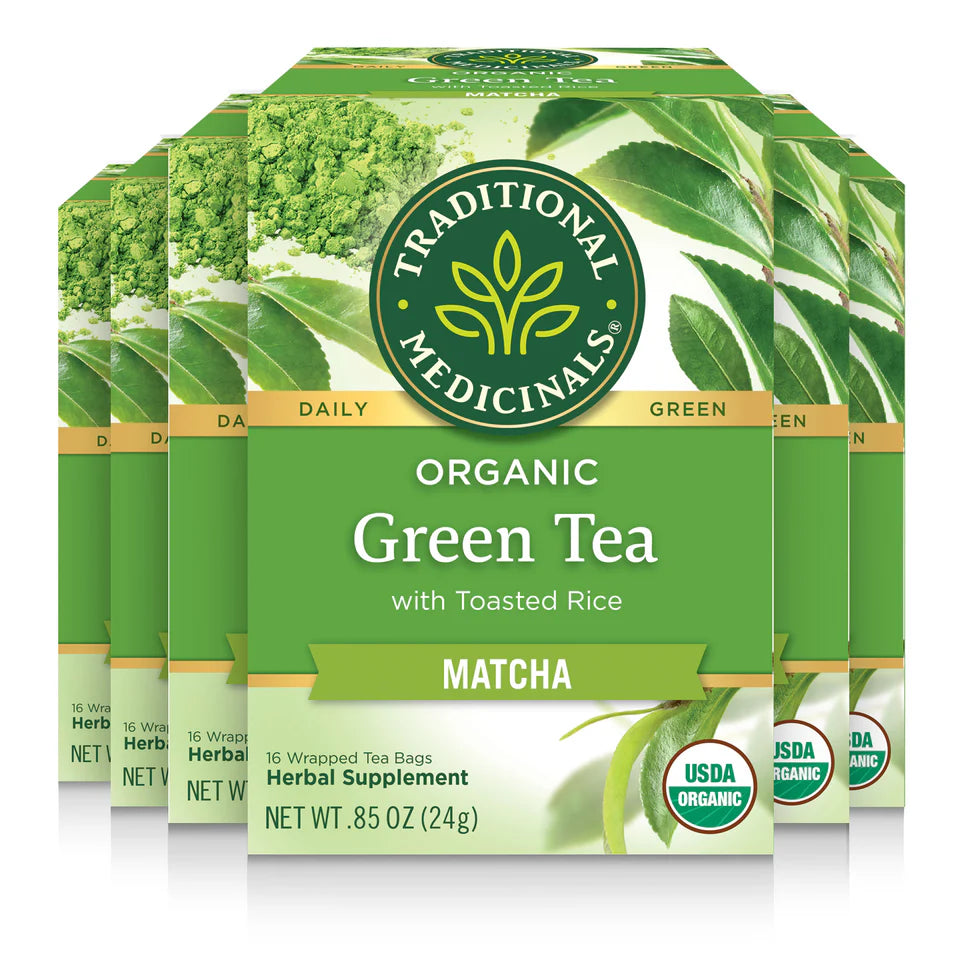Traditional Medicinals - Green Tea Matcha - 16 Tea Bags
