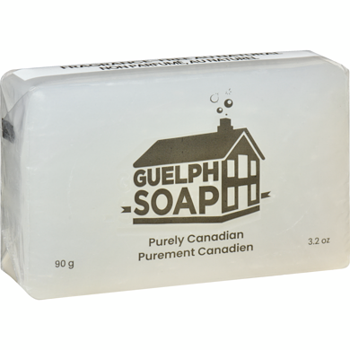 Guelph Soap - Fragrance Free Au Natural Bar Soap - 90g