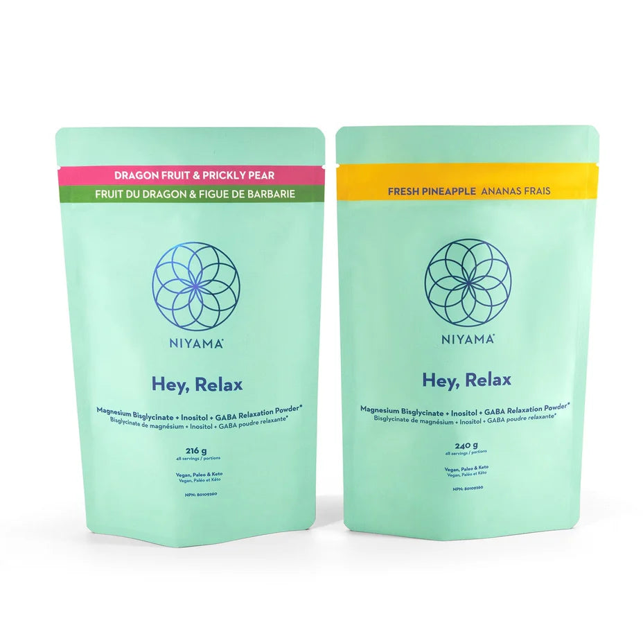 Niyama - Hey Relax Magnesium Glycinate Powder - 48 Servings